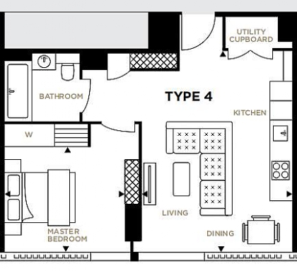 ロンドン賃貸物件：Chronicle Tower, 261B City Road, London EC1V